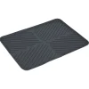Gifi Tapis égouttoir en plastique rainuré gris - L.40xl.30cm