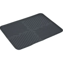 Gifi Tapis égouttoir en plastique rainuré gris - L.40xl.30cm