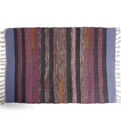 Gifi Aménagement Salle De Bain^Tapis Kilim House Collection coton 60x80cm - 2 modèles