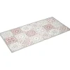 Gifi Nettoyage Et Entretien|Tapis pvc imprimé carreau de ciment 100x50 cm gris blanc rouge