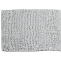 Gifi Aménagement Salle De Bain^Tapis salle de bain antidérapant chenille gris