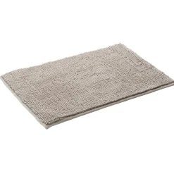 Gifi Aménagement Salle De Bain^Tapis salle de bain chenille uni taupe