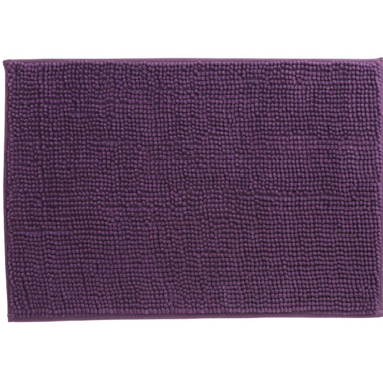 Gifi Aménagement Salle De Bain^Tapis salle de bain chenille uni violet