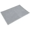 Gifi Aménagement Salle De Bain^Tapis salle de bain chenille 75x45 cm uni gris clair