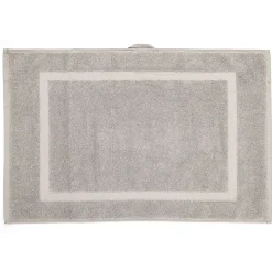 Gifi Aménagement Salle De Bain^Tapis salle de bain coton beige 70x40 cm