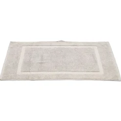 Gifi Aménagement Salle De Bain^Tapis salle de bain coton beige 70x40 cm