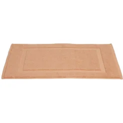 Gifi Aménagement Salle De Bain^Tapis salle de bain coton blanc 70x40 cm