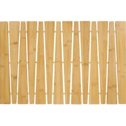 Gifi Aménagement Salle De Bain^Tapis salle de bain en bambou 40x60cm