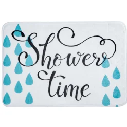 Gifi Aménagement Salle De Bain^Tapis salle de bain microfibre