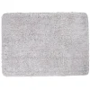Gifi Aménagement Salle De Bain^Tapis salle de bain rectangulaire gris et blanc