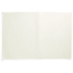 Gifi Aménagement Salle De Bain^Tapis salle de bain 57x38cm polypropylène et latex blanc