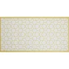 Gifi Nettoyage Et Entretien|Tapis vinyle imprimé graphique jaune L.99 cm