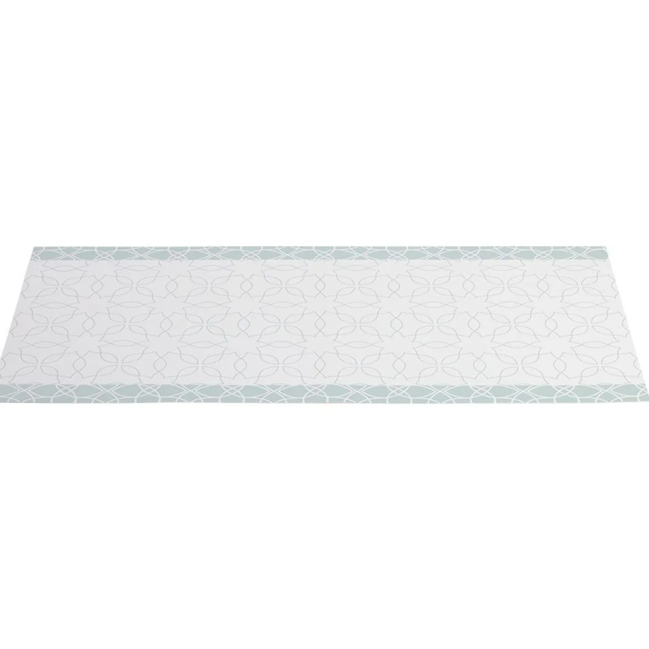 Gifi Nettoyage Et Entretien|Tapis vinyle imprimé rosace bleu L.99 cm
