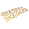 Gifi Nettoyage Et Entretien|Tapis vinyle motif carreau de ciment jaune et blanc 45x95cm