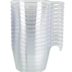 Gifi Tasse à café plastique transparent x12
