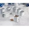 Gifi Tasse à café porcelaine x6
