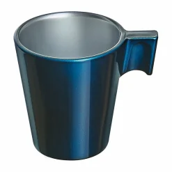 Gifi Tasse à expresso en verre trempé Luminarc flashy bleu pétrôle 8 cl