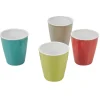 Gifi Tasse à expresso multicolore x4