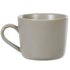 Gifi Tasse à thé ou capuccino en porcelaine gris