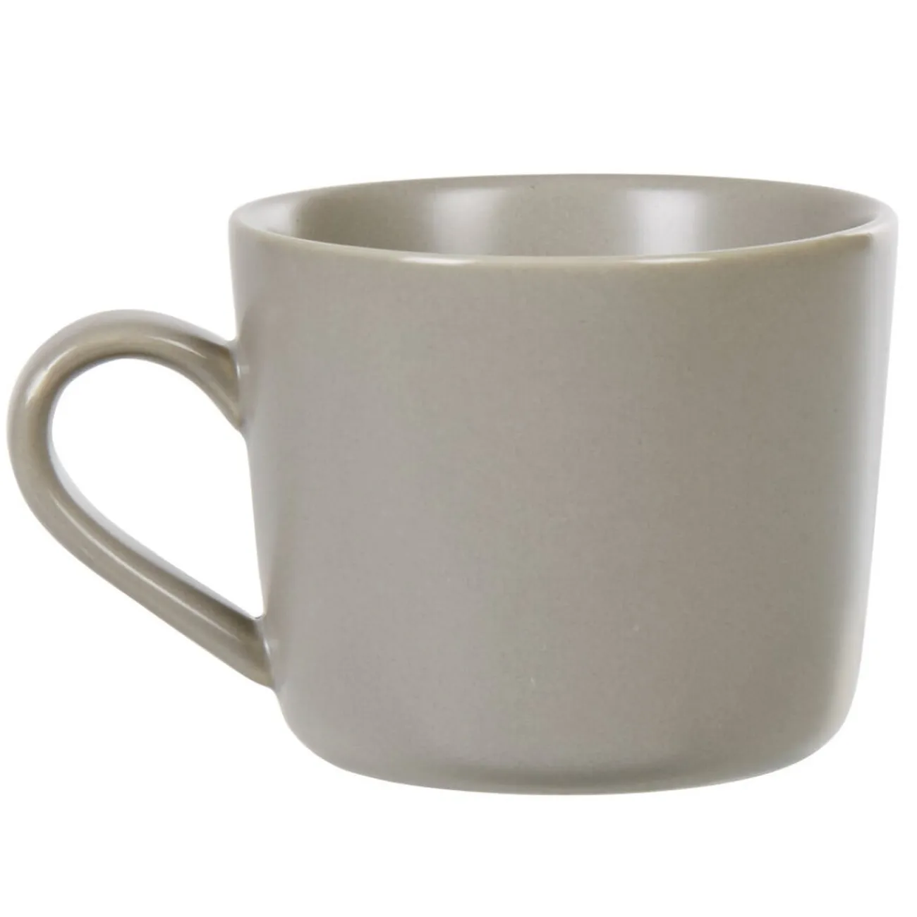 Gifi Tasse à thé ou capuccino en porcelaine gris