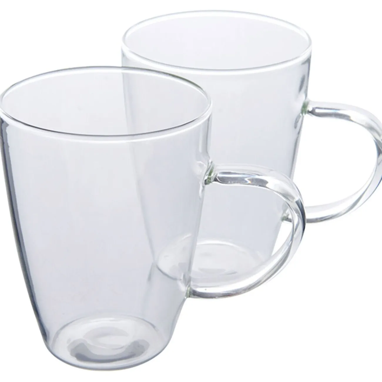 Gifi Tasse à thé transparente x2