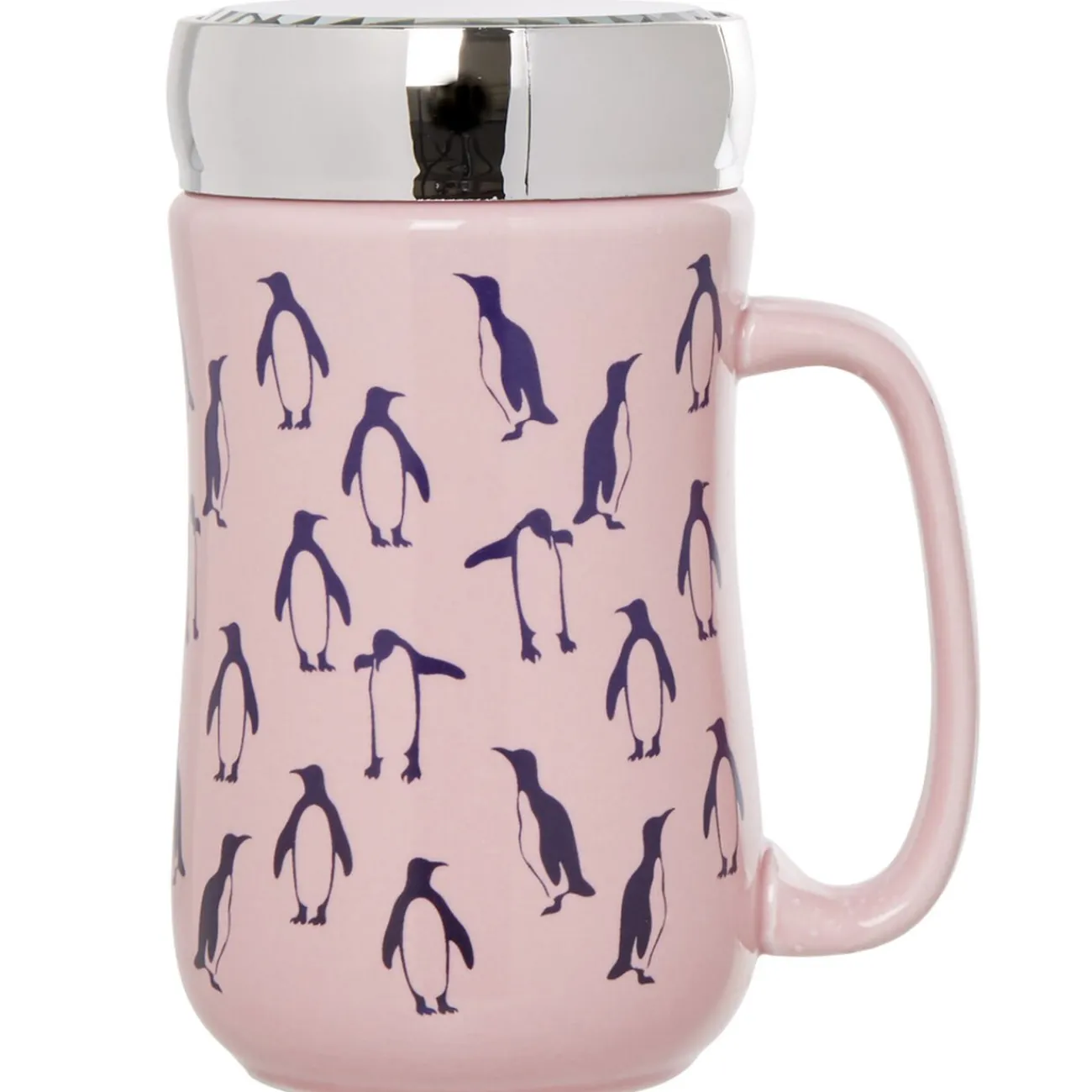 Gifi Tasse déco banquise motif pingouin céramique