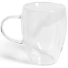 Gifi Tasse en verre double paroi 350ml