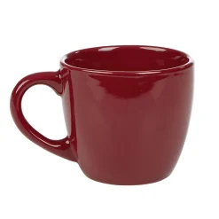 Gifi Tasse expresso faïence uni rouge 10 cl