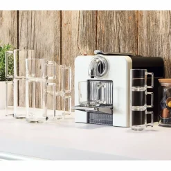 Gifi Tasse transparente en verre trempé droit Luminarc 25 cl