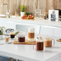 Gifi Tasse transparente en verre trempé droit Luminarc 25 cl