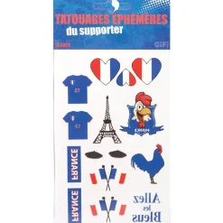 Gifi Beauté^Tatoo éphémère pour supporter France