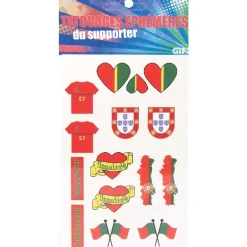 Gifi Beauté^Tatoo éphémère pour supporter Portugal