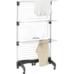 Gifi Entretien Du Linge|Étendoir à linge télescopique séchoir tour 40m