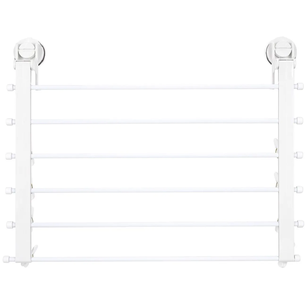 Gifi Entretien Du Linge|Étendoir mural séchoir à linge avec fixation à ventouse