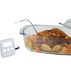 Gifi Thermomètre de cuisine à sonde minuteur