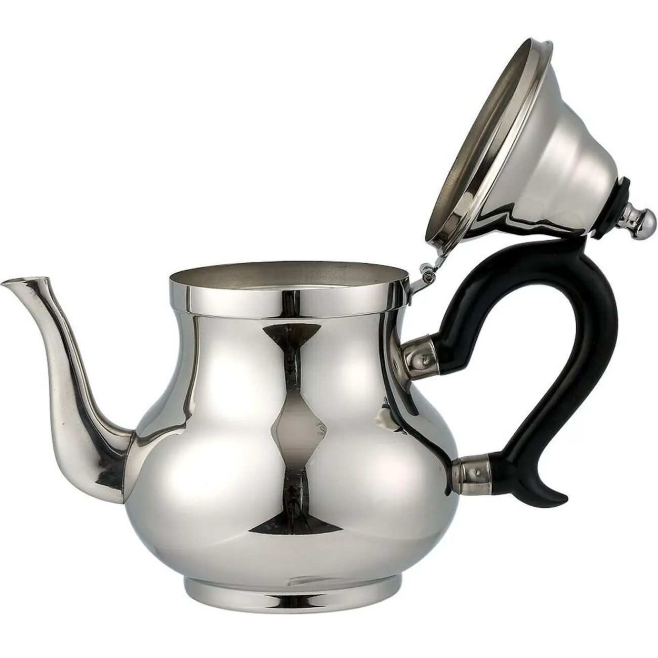 Gifi Théière marocaine orientale inox avec anse H21,5cm