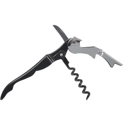 Gifi Tire bouchon de sommelier noir argent