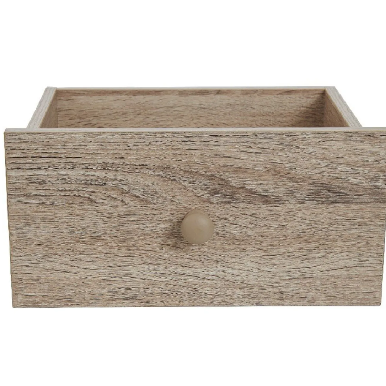 Gifi Rangement|Tiroir pour étagère cube bois clair