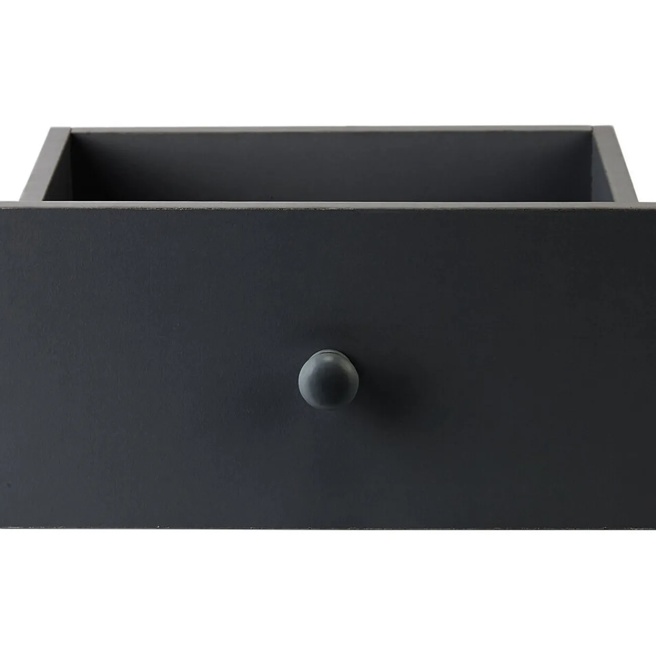 Gifi Rangement|Tiroir pour étagère cube bois noir