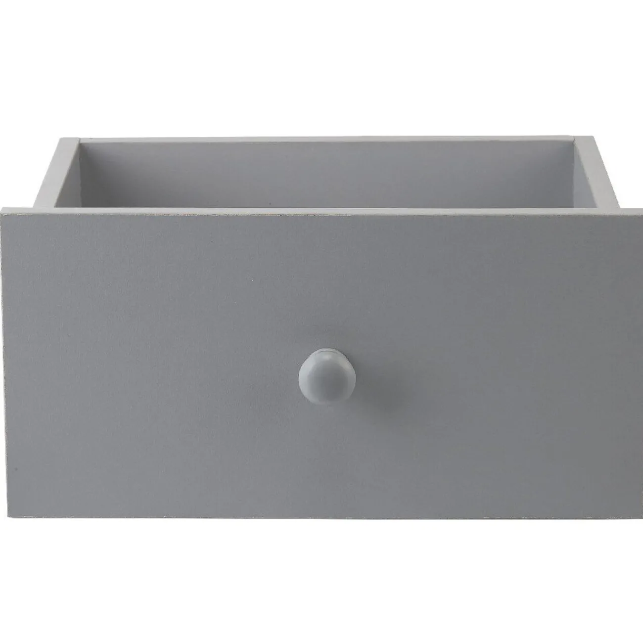 Gifi Rangement|Tiroir pour étagère cube bois gris