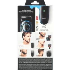 Gifi Beauté^Tondeuse à barbe Braun BT5240 sans fil 39 longueurs de coupe