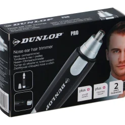 Gifi Beauté^Tondeuse nez et oreilles Dunlop Pro grise et noire