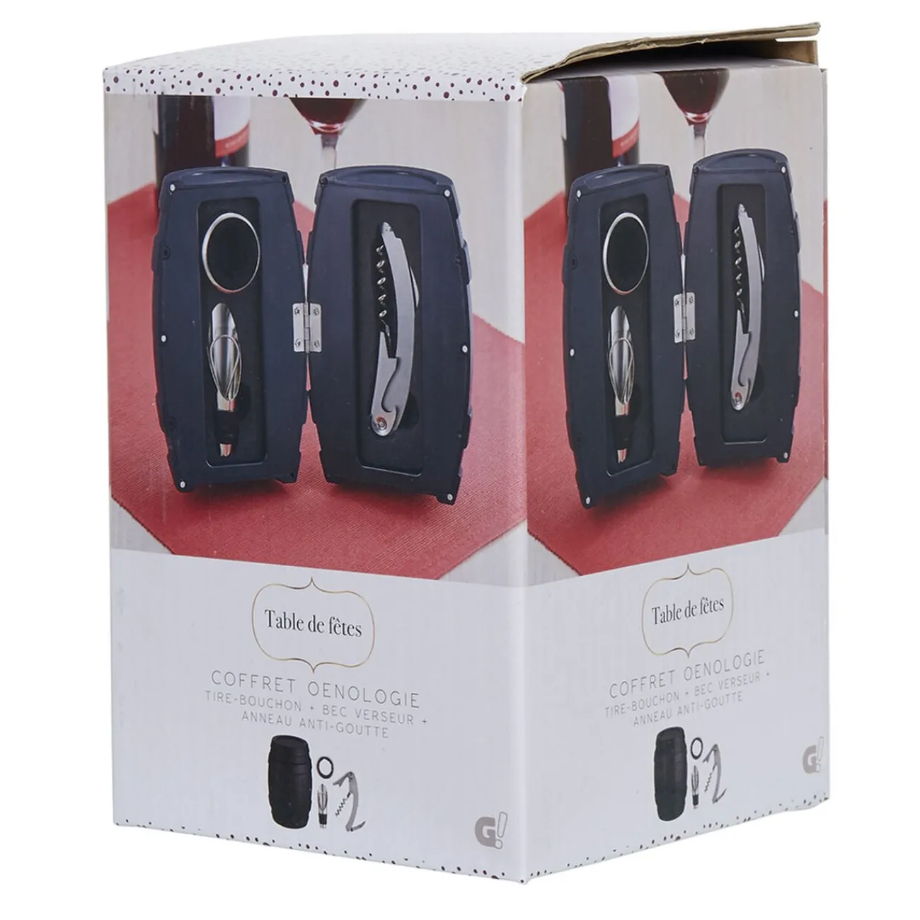 Gifi Tonneau à accessoires à vin