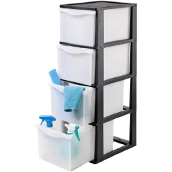 Gifi Rangement|Tour de rangement 4 tiroirs A4