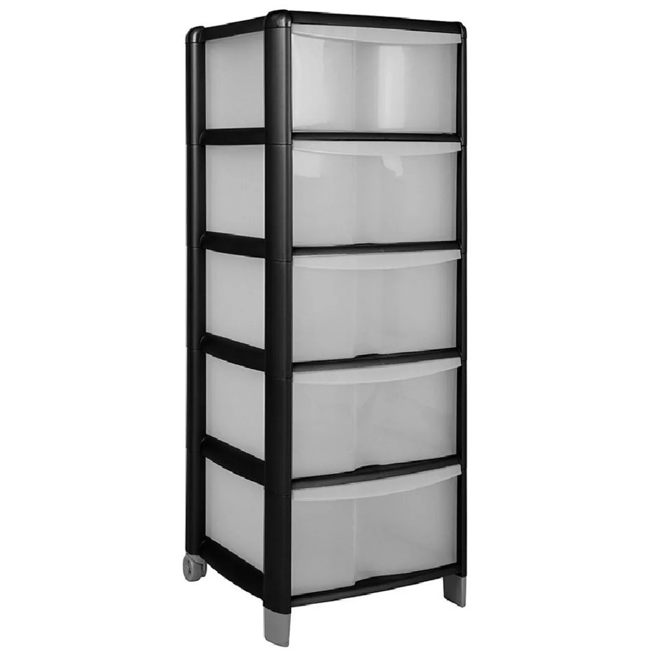 Gifi Rangement|Tour de rangement 5 tiroirs 20L