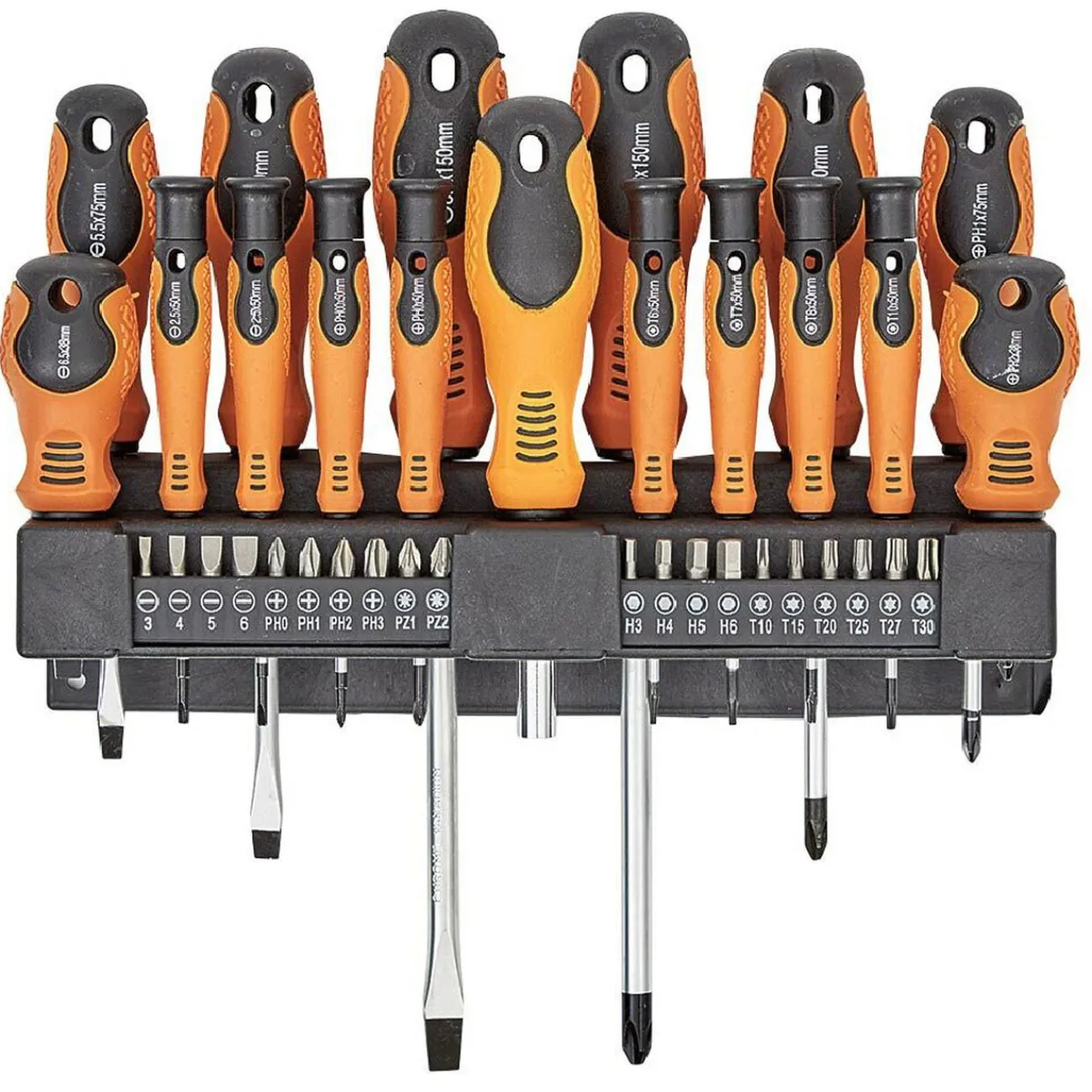 Gifi Outils Bricolage^Tournevis Bi matière - Coffret de 37 pièces