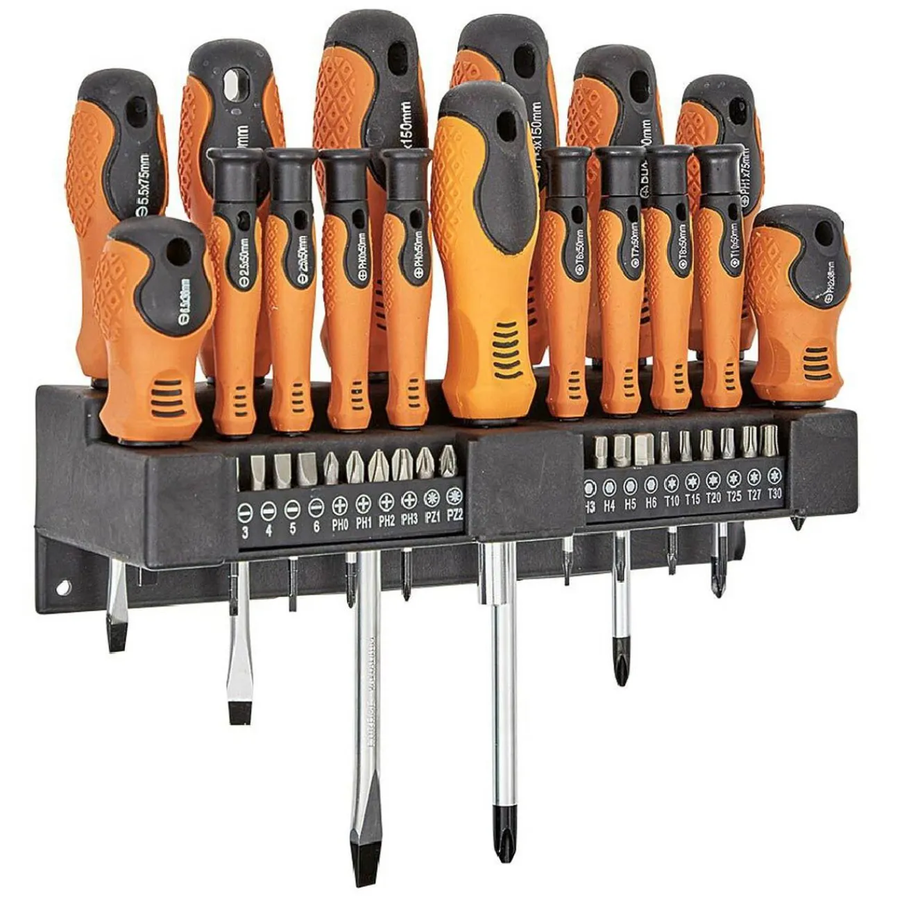 Gifi Outils Bricolage^Tournevis Bi matière - Coffret de 37 pièces