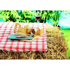 Gifi Trancheuse à saucisson avec plateau ardoise