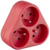 Gifi Accessoires Électriques^Triplite 3 prises 16 A blanc