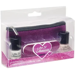 Gifi Beauté^Trousse avec kit vernis french manucure 2x 5 ml